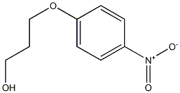 3-(4-nitrophenoxy)propanol Struktur