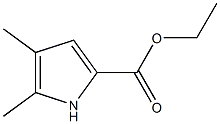 Ethyl 2,3-dimethyl-5-pyrrolecarboxylate Struktur