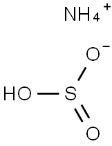 Ammonium bisulfite solution Struktur