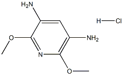 2,6-dimethoxy-3,5-diaminopyridine hydrochloride