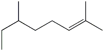 2,6-DIMETHYL-2-OCTEN Struktur