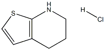 4,5,6,7-TETRAHYDROTHIENO[3,2-E]PYRIDINEHYDROCHLORIDE Struktur