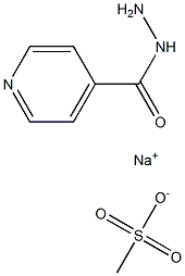 ISONIAZIDSODIUMMETHANESULTHONATE Struktur