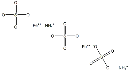 FERROUSAMMONIUMSULFATE,0.05NSOLUTION Struktur