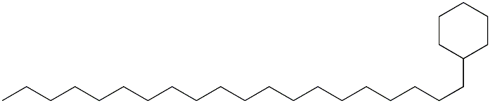 Eicosylcyclohexane. Struktur