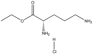 L-ORNITHINE ETHYLESTER MONOHYDROCHLORIDE Struktur