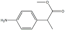 METHYL A-METHYL P-AMINOPHENYLACETATE Struktur