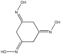 cyclohexane-1,3,5-trione trioxime Struktur