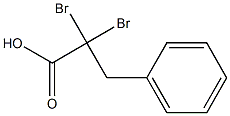 dibromophenylpropionic acid Struktur