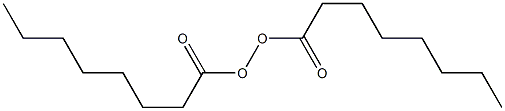 dicapryloyl peroxide Struktur