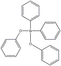 diphenyl diphenoxysilicane Struktur