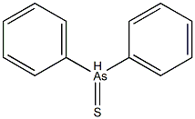 diphenylarsine sulfide Struktur