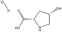 cis-4-Hydroxy-L-Proline HCl Struktur