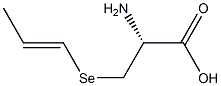 se-1-propenylselenocysteine Struktur