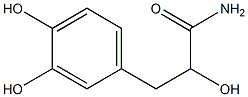 3-(3,4-dihydroxyphenyl)lactamide Struktur