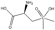 beta,beta-dimethylaspartic acid Struktur