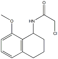 2-chloroacetamido-8-methoxytetralin Struktur