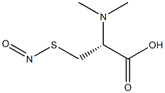 S-nitroso-dimethylcysteine Struktur