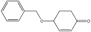 4-benzyloxy-2-cyclohexen-1-one Struktur