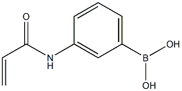 3-acrylamidophenylboronic acid Struktur