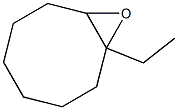 epoxyethylcyclooctane Struktur