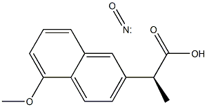 nitric oxide naproxen Struktur