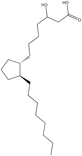 3-hydroxypristanic acid Struktur