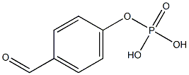 4-hydroxybenzaldehyde phosphate Struktur