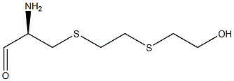 2-(2-(S-cysteinyl)ethylthio)ethanol Struktur