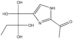 2-ACETYL-4-TETRAHYDROXYBUTYLIMIDAZOLE Struktur