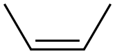 CIS-BETA-BUTYLENE Struktur