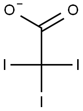 TRIIODOACETATE Struktur