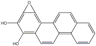 CHRYSENEDIOLEPOXIDE Struktur