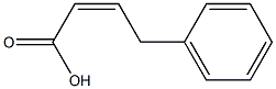 PHENYLISOCROTONICACID Struktur