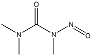 N,N',N'-TRIMETHYL-N-NITROSOUREA Struktur