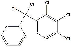 PENTACHLORODIPHENYLMETHANE Struktur