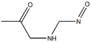 NITROSOMETHYL-2-OXOPROPYLAMINE Struktur