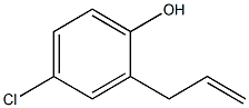 4-CHLORO-2-ALLYLPHENOL Struktur