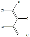 E-1,1,2,3,4-PENTACHLOROBUTADIENE Struktur