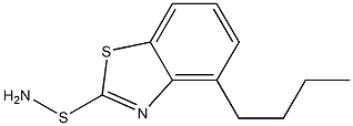 BUTYLBENZOTHIAZYLSULFENAMIDE Struktur