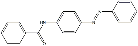 4-BENZOYLAMINOAZOBENZENE Struktur