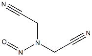 NITROSOIMINODIACETONITRILE Struktur