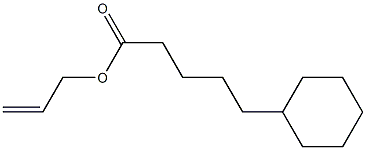 ALLYL5-CYCLOHEXYLVALERATE Struktur