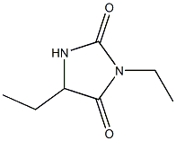 3,5-DIETHYLHYDANTOIN Struktur