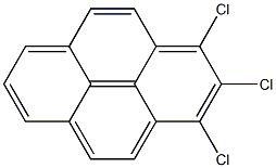 TRICHLOROPYRENE Struktur