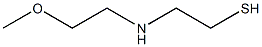 2-MERCAPTOETHYL-2-METHOXYETHYLAMINE Struktur