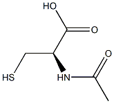 (R)-(-)-N-ACETYLCYSTEINE Struktur