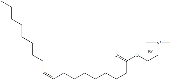 OLEOYLCHOLINEBROMIDE Struktur