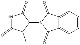 2-PHTHALIMIDO-3-METHYLSUCCINIMIDE Struktur