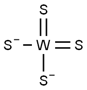 TETRATHIOTUNGSTATE Struktur